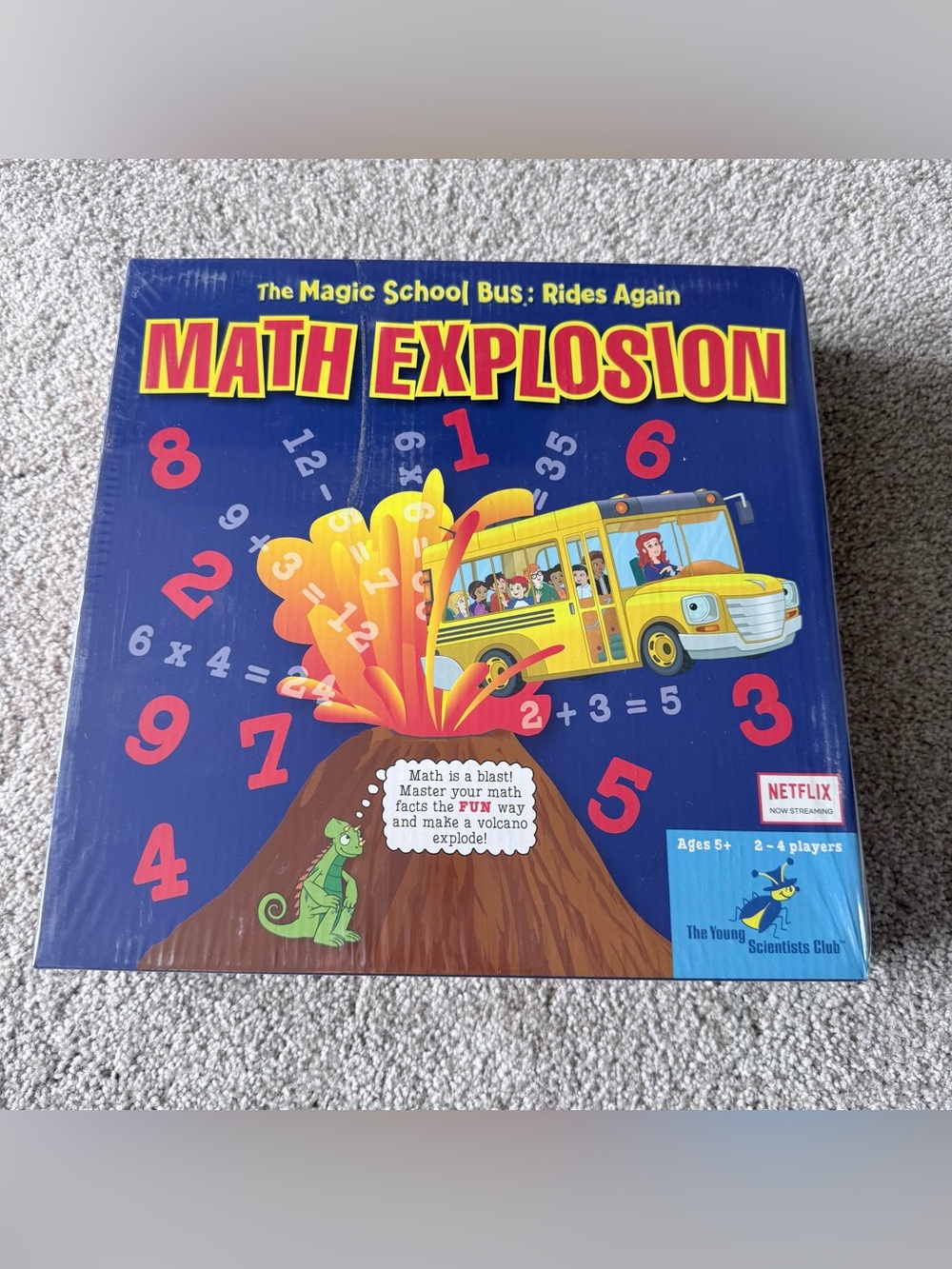 The Magic School Bus Rides Again Math Explosion game new!